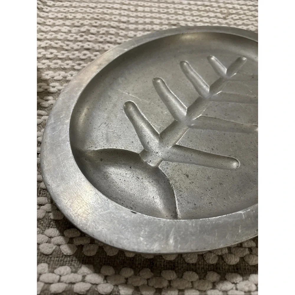 Vintage Sizzle Platter Cast Aluminum 14.5